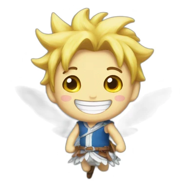 Happy fairy tail sticker