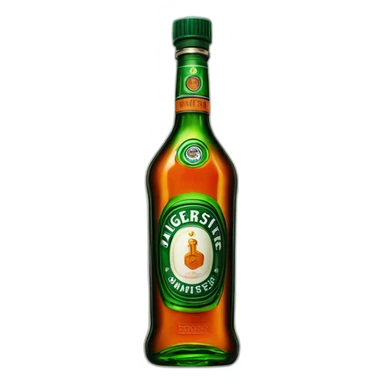 "Jägermeister bottle." sticker