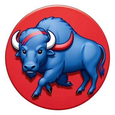 Buffalo bills logo sticker