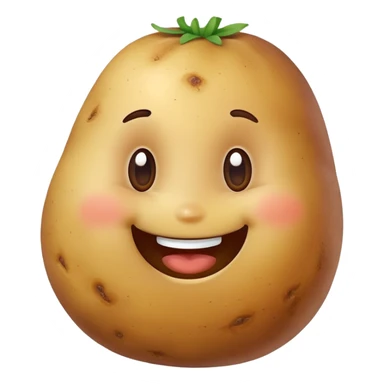 Happy potatoe sticker