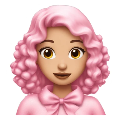 Aesthetic pink Christmas girly sticker