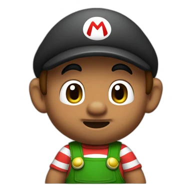 Mario as a ittle baby sticker