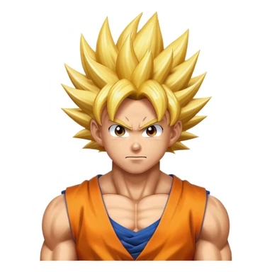 Goku super sayan 1 sticker