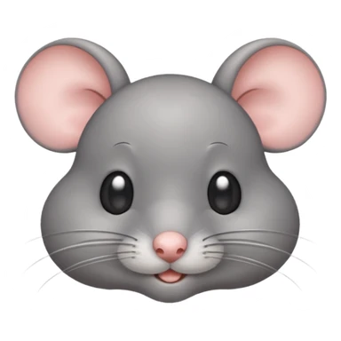 Un ratón cute volteando los ojos 🙄 como ese emoji SOLO LOS OJOS sticker