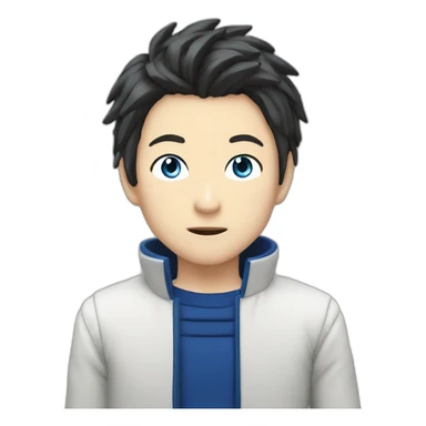 Gojo satoru blue eyes sticker