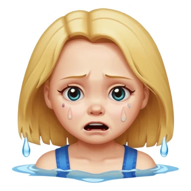 Girl name chucky crying and flooding the place sticker