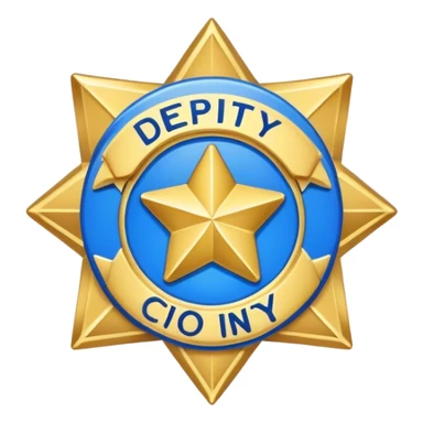 Badge that reads “Deputy CIO” sticker