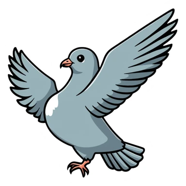 poisoning pigeons sticker