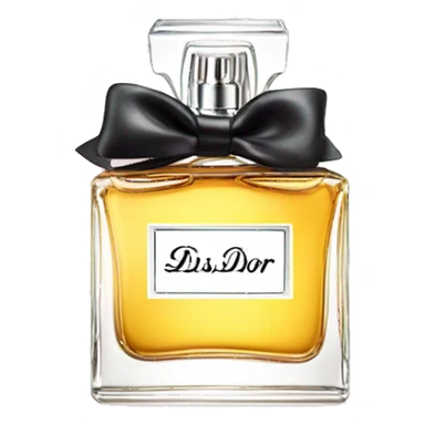 Miss Dior perfume in bow sticker