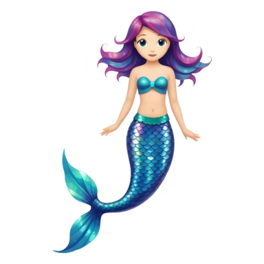 Denizkızı kuyruğu sticker