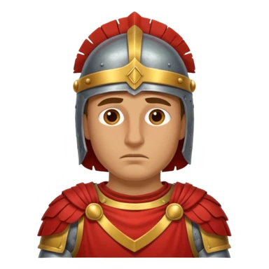roman knight tired only head sticker