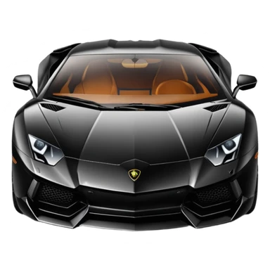 Lamborghini Aventador best view  sticker