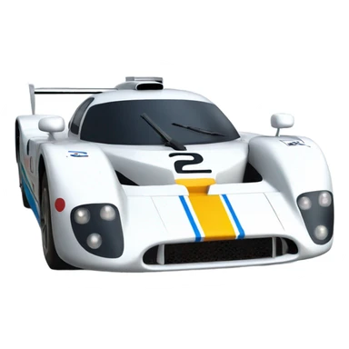 a le mans car  sticker