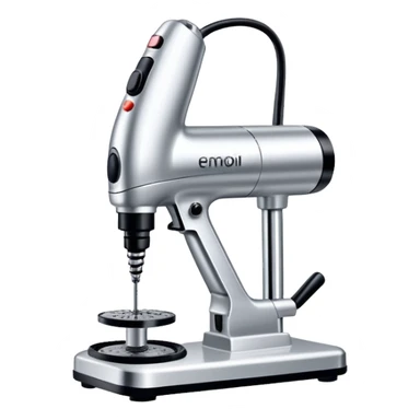 A professional pedicure drill machine with a sleek, modern design.  sticker