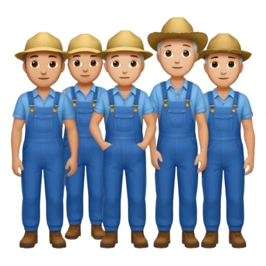 White farmers sticker