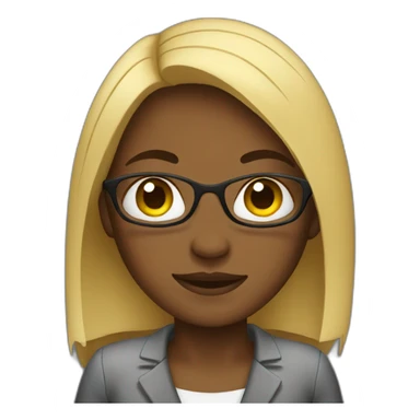 Girl in finance  sticker