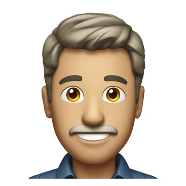 Man with cash sticker