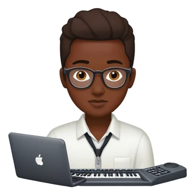 Afuh flynn a computer programmer and passionate musician sticker