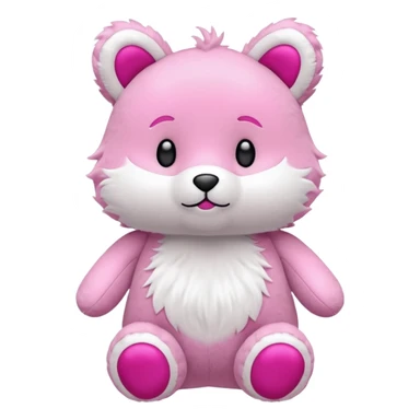 Erotic Sex plush toy full height  sticker