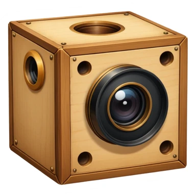 camera obscura sticker