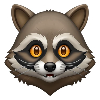 hacker racoon sticker