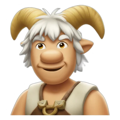 Obelix sanglier sticker