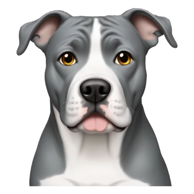 gray staffordshire sticker