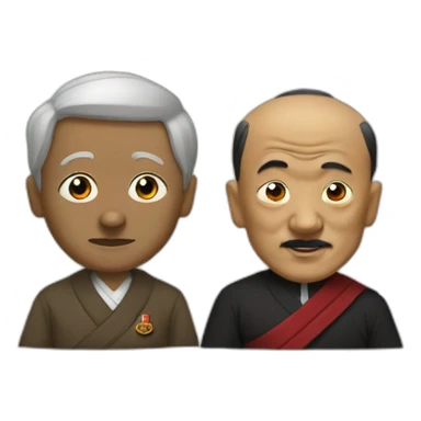 Hitler and dalai lama sticker