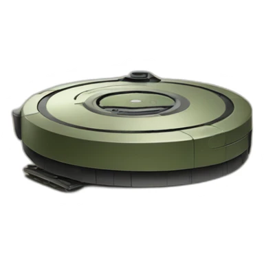 Roomba in world war 2 sticker