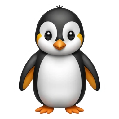 Pinguino con ropa de dormir sticker