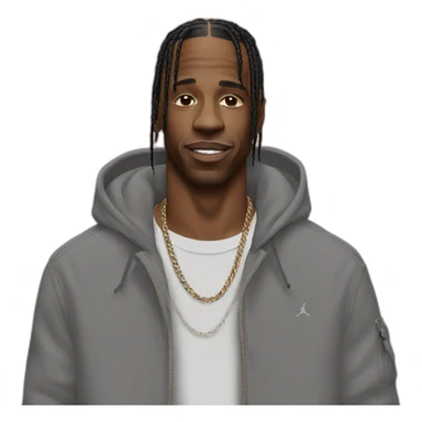 jordan travis scott sticker