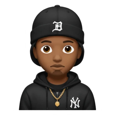 rapper khăn trùm mặt (che miệng) full đen có mũ len hãng MLB
 sticker