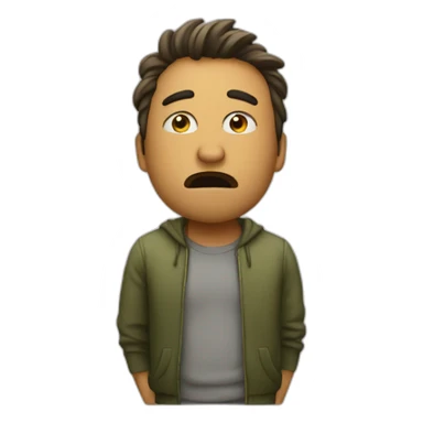 dissapointed-with-own-performance sticker