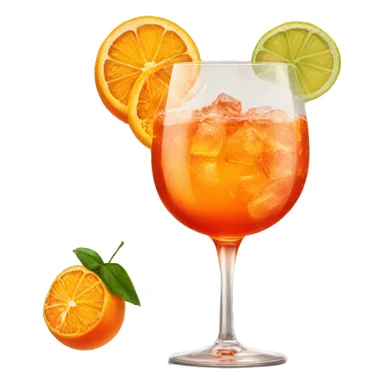 Aperol spritz cocktail sticker