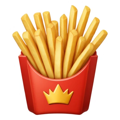 delfin co je frytki sticker