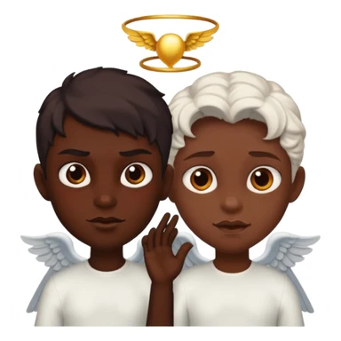 😈+😇 versione emoji sticker
