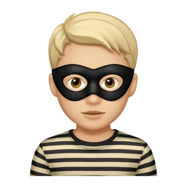 Emoji del ladron sticker