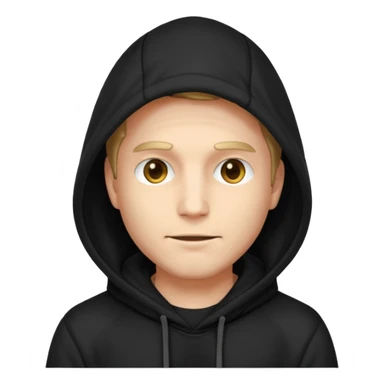 rich crypto billionaire who wants to hide from the world, blurry face sticker