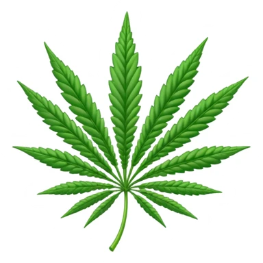 Marijuana plant emblem with 420 writing  sticker