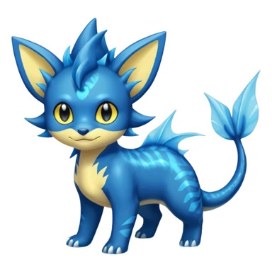 Luxray-Vaporeon-Dewott-fusion sticker