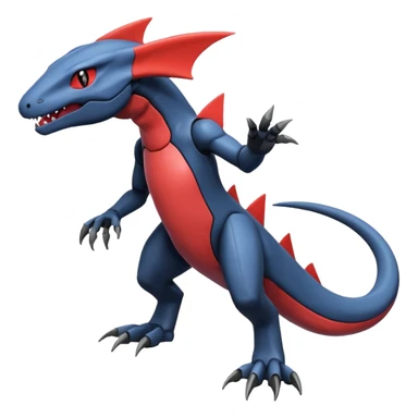 Heliolisk-Salandit-Gible-Cyclizar-Genesect-Pokémon, full body sticker