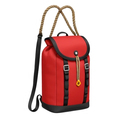 climbing bag sticker