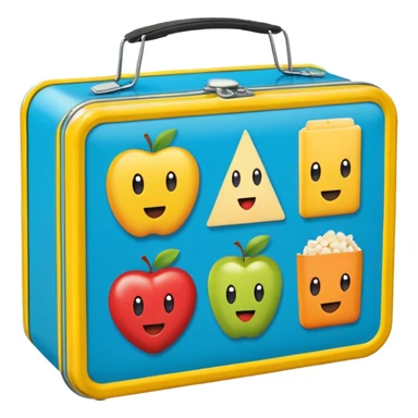 1990’s school lunchbox sticker