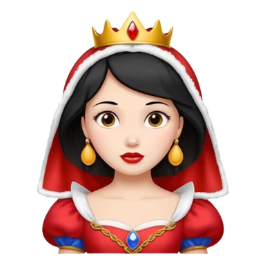 sash with snowwhite's face on it sticker