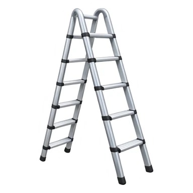 folding ladder sticker