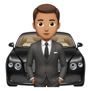 Abid abedi as Principalwith his Bentleyo sticker