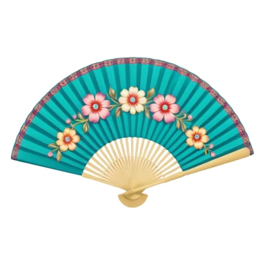 Hand Fan sticker