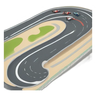 Bahrain race track sticker