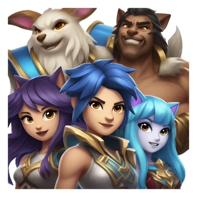 Leauge f lgends sticker