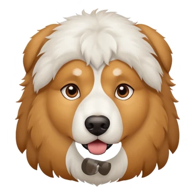 pyrenees mountain dog white sticker
